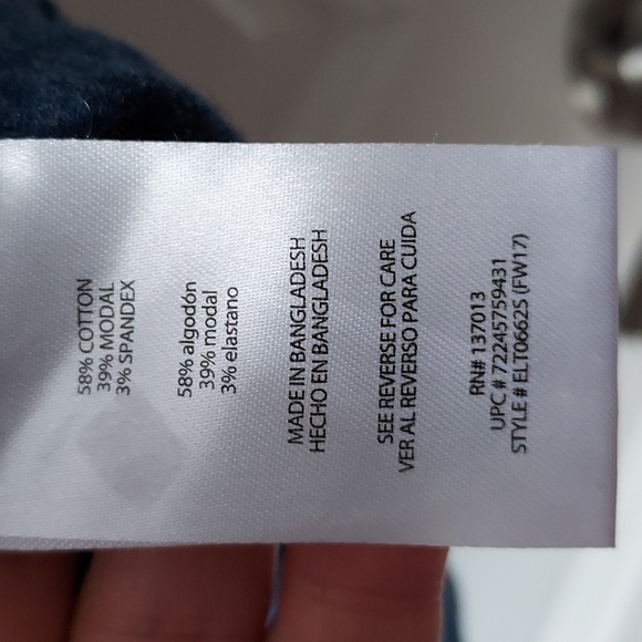 Eddie Bauer long sleeve top blue small - Picture 6 of 10